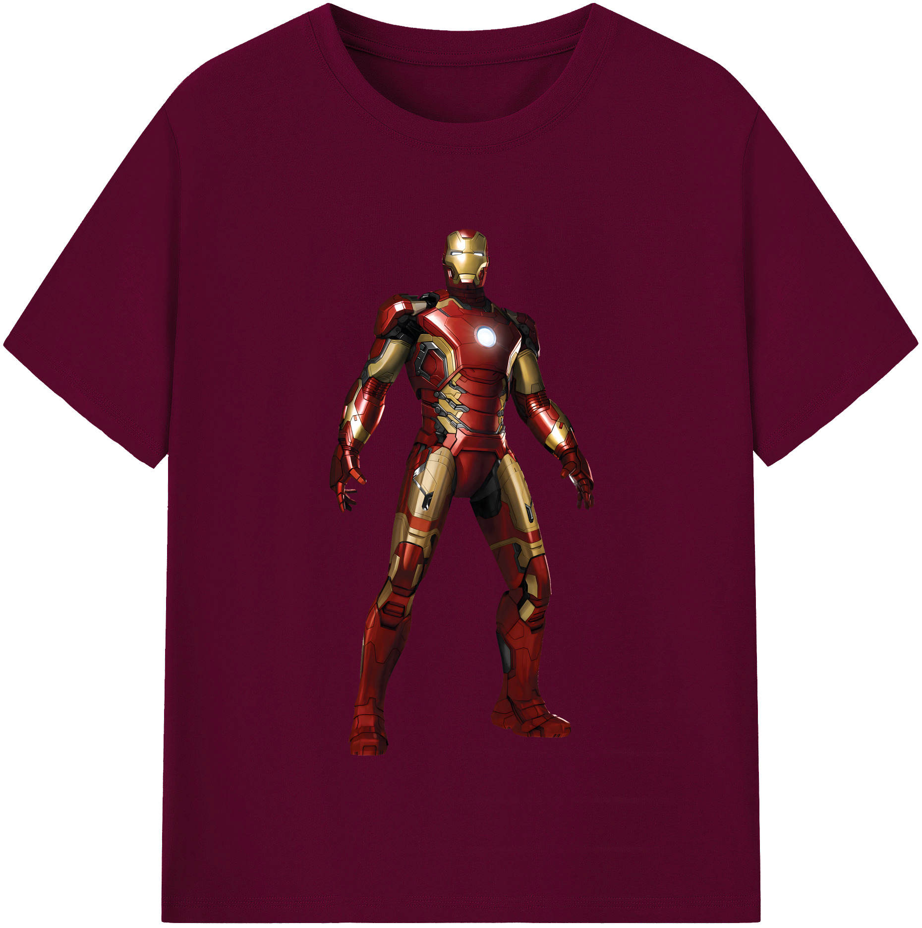 （画像用） アベンジャーズ The Avengers レディースカジュアルプリントTシャツ（綿100％）